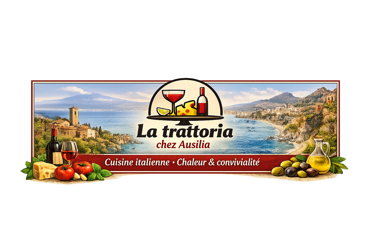 Logo La Trattoria di Chez Ausilia